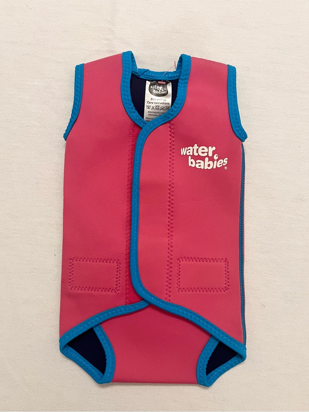 Splash About Water Babies BabyWrap Wetsuit 0-6M Pink UPF 50+